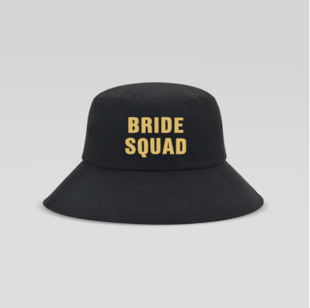 "Bride Squad" Bucket Hat